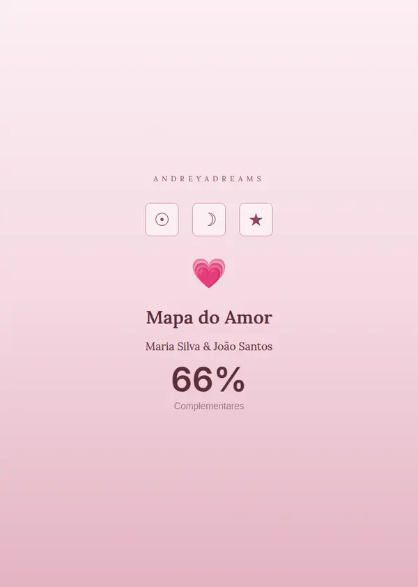 Capa do Mapa do Amor — exemplo